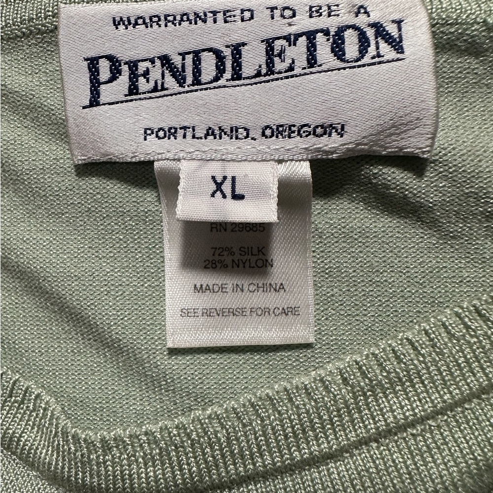 Pendleton Light Green Top - image 2